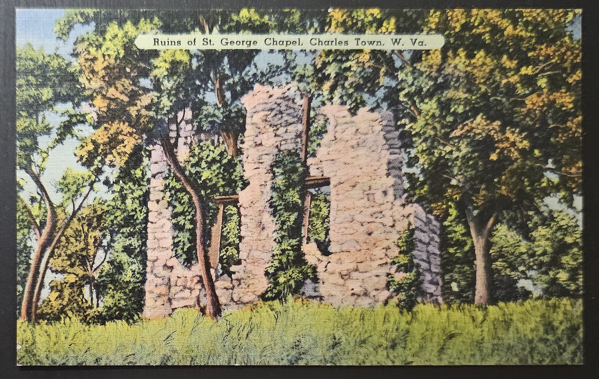 (image for) postcard USA - WV - West Virginia #0025